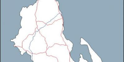 Harta Malawi harta contur